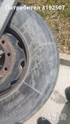 Гума с джанта 315/80R22,5 , снимка 2 - Гуми и джанти - 51267554