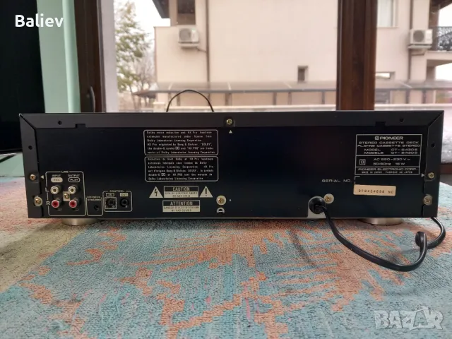PIONEER  CT-S430S STEREO CASSETTE DECK , снимка 8 - Декове - 48071986
