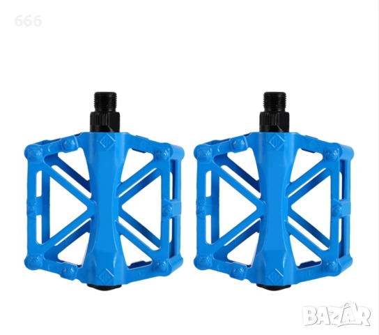 Педали за велосипед комплект 2 бр алуминий, снимка 5 - Части за велосипеди - 53980887
