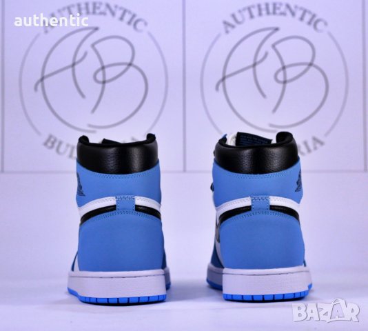 Nike Air Jordan 1 High University Blue, Shadow 2.0, Obsidian, снимка 5 - Маратонки - 34961226