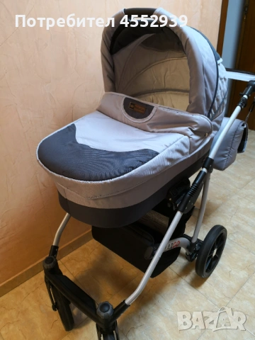 Бебешка количка BabyLux Largo Deep 3 в 1 , снимка 13 - Детски колички - 54054834