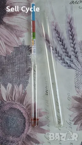 ✅ЧИСТО НОВ СПИРТОМЕТЪР С КОЛБА❗