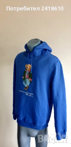 POLO Ralph Lauren Bear Hoodie Mens Size S/  M ОРИГИНАЛ! Мъжки Суичър!, снимка 12 - Суичъри - 52539260