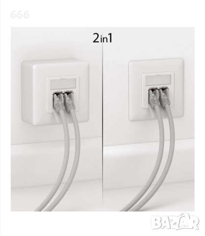 Deleycon мрежов контакт CAT6, снимка 3 - Друга електроника - 52879385