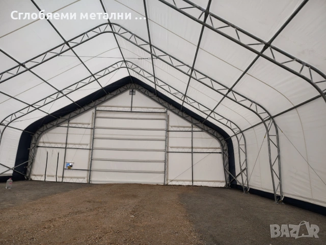 Мобилни халета - бързо решение за склад и бизнес, снимка 3 - Монтажи - 53995150