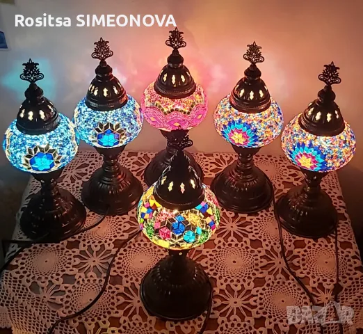 Ориенталски лампи , снимка 2 - Настолни лампи - 41378273