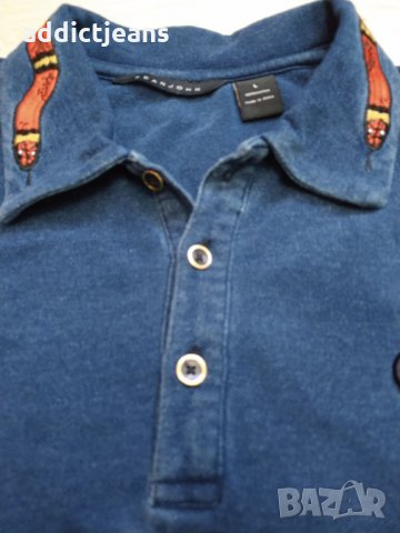 Мъжка тениска с яка SEAN JOHN размер L, снимка 4 - Тениски - 29397746