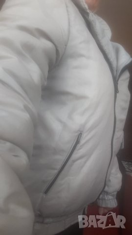 Дамско сребристо яке, снимка 2 - Якета - 30703735