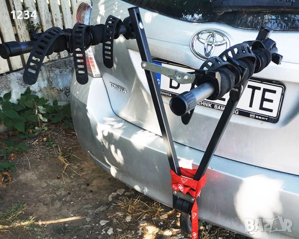 Вело багажник за 3 велосипеда за теглич за автомобил стойка, снимка 2 - Аксесоари и консумативи - 51641427