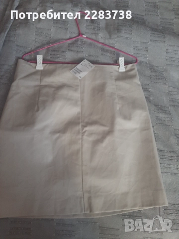 Нова кожена  пола, размер L, снимка 2 - Поли - 52062593