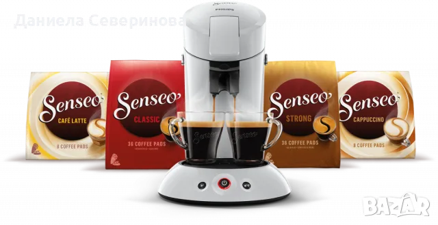 Еспресо кафемашина Philips Senseo Original Eco, снимка 3 - Кафемашини - 56145753