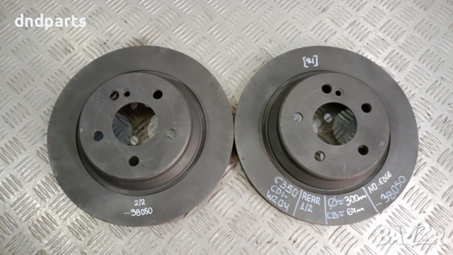 Задни дискове Mercedes C350 CDI W204 2009г.	