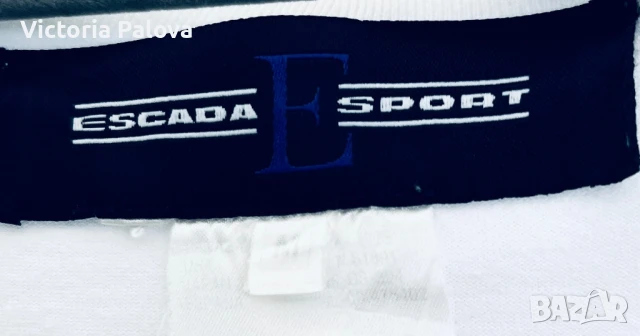 ESCADA SPORT бяла тениска лукс, снимка 3 - Тениски - 50455474