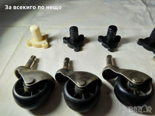 Комплект от 6 колела за мебели, снимка 5 - Други стоки за дома - 31588896