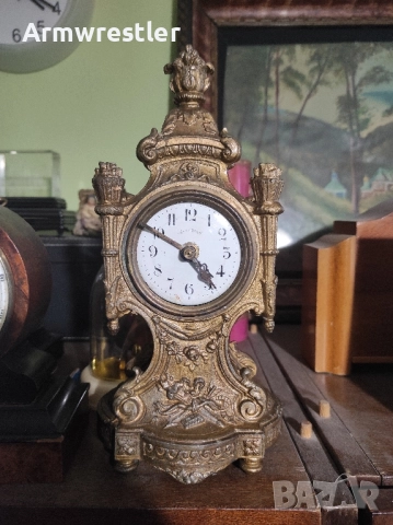 Стар Механичен Часовник с Махало, снимка 8 - Антикварни и старинни предмети - 52108382