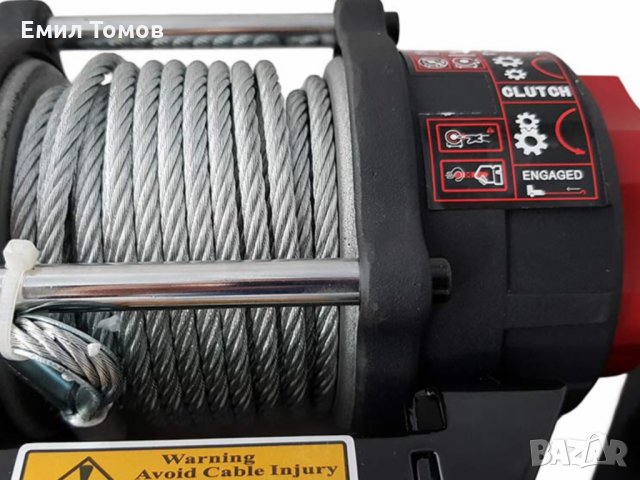 Лебедка за ATV и UTV KangarooWinch K 4000 lb (1814kg) PowerWnch - НОВА, снимка 3 - Аксесоари и консумативи - 17284950