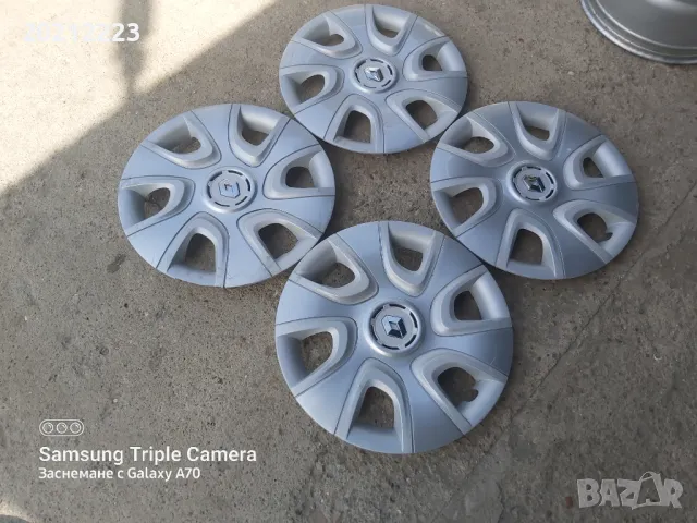 4 броя Оригинални тасове за Renault Clio 16, снимка 4 - Аксесоари и консумативи - 49630854