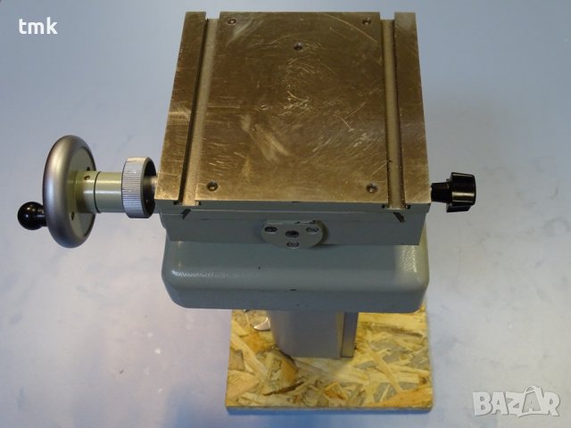 Маса инструментална Carl-Zeiss подвижна 120x120 mm, снимка 7 - Други инструменти - 39230418