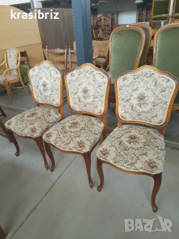 Масивни Барокови Столове-3бр -Внос от Германия!ОБЯВЕНАТА ЦЕНА Е ЗА БРОЙ!