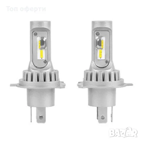 Диодни крушки 3900 H4 - 13w 1500lm 2бр/к-т, снимка 4 - Аксесоари и консумативи - 49365550