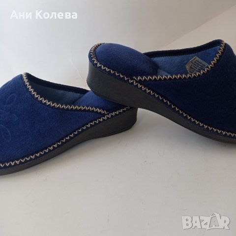 БГ пантофи ортопедични 36, сини, снимка 6 - Пантофи - 38339633