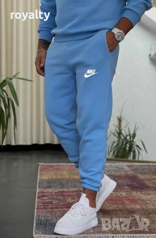 Nike син ватиран мъжки екип , снимка 2 - Спортни дрехи, екипи - 51845810