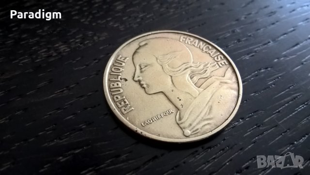 Монета - Франция - 20 сентима | 1963г., снимка 3 - Нумизматика и бонистика - 29312048