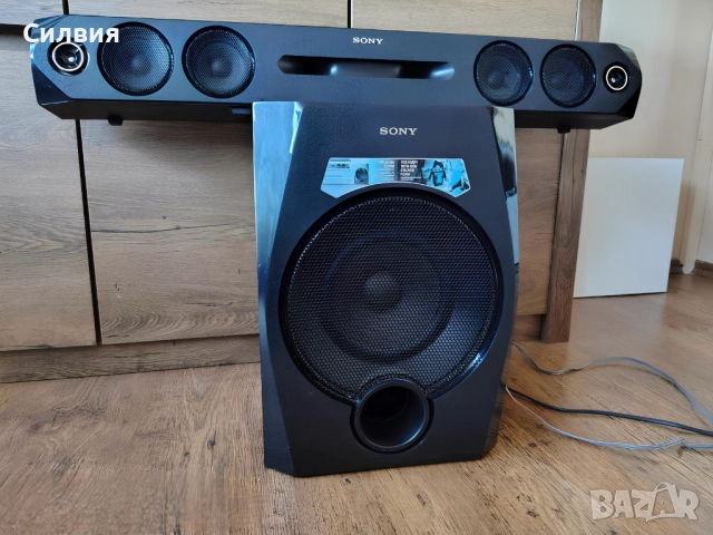 Sony HT-GT1 sound bar саундбар субуфер саунд бар система домашно кино, снимка 3 - Аудиосистеми - 52389597