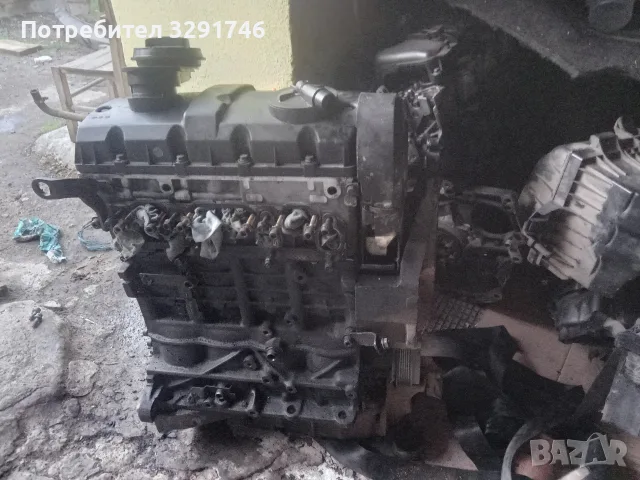 Двигател за Волксваген Шаран 1.9 tdi 116к.с 2002г, снимка 2 - Части - 56059677