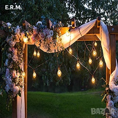 String Lights LED верига 25 крушки за парти украса празнични светлини декорация рожден ден сватба 9м, снимка 9 - Декорация за дома - 39255327