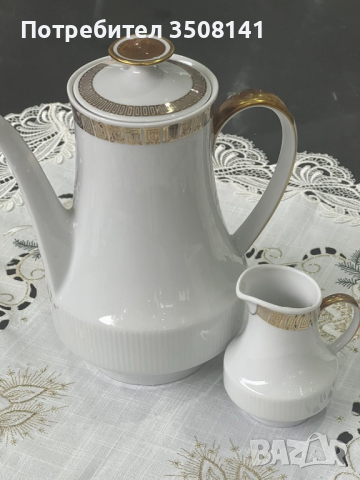 Чайник с Латиера на Winterling Bavaria , снимка 1 - Антикварни и старинни предмети - 44758070