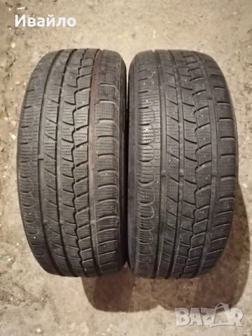 Продавам 2 броя зимни гуми 195.55.16 на 1 сезон дот 2021 Nexen 