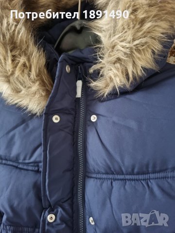 Ново тъмно синьо зимно яке, снимка 4 - Якета - 42388161