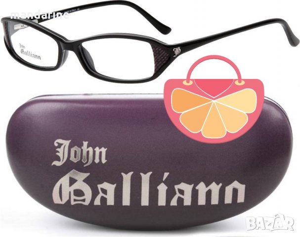 ПРОМО 🍊 JOHN GALLIANO 🍊 Оригинални елегантни дамски рамки за очила THE BLACK CAT нови с кутия, снимка 8 - Слънчеви и диоптрични очила - 13303340