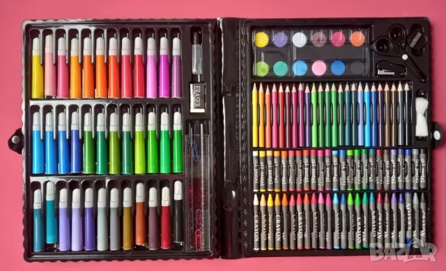 Комплект за рисуване от 150 части, снимка 3 - Рисуване и оцветяване - 50382380