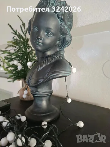 Бюст момиче.40cm, снимка 4 - Статуетки - 56413510