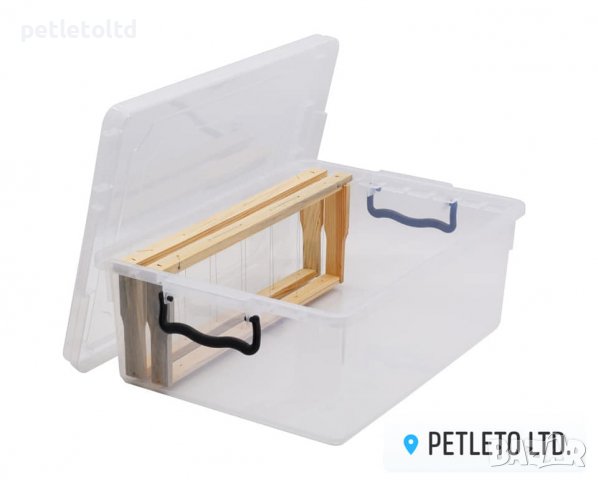 Пчеларско преносно сандъче за магазинни рамки, снимка 2 - Други стоки за животни - 21865229