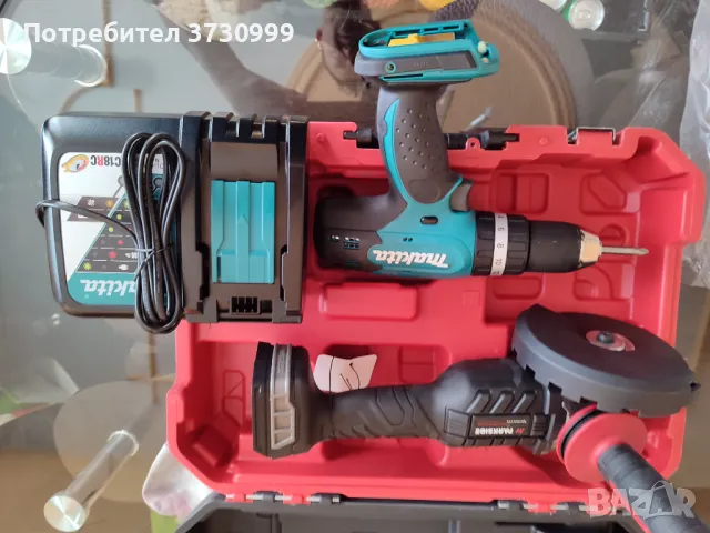 Акумулаторен ударен винтоверт Makita 42nm и зарядно , снимка 7 - Винтоверти - 49160005