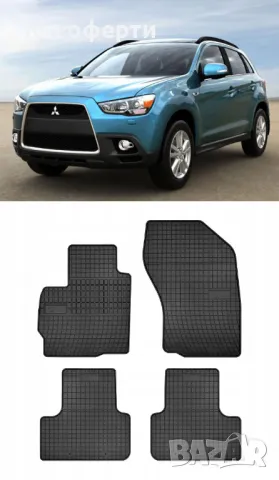 Гумени стелки Frogum съвместими с Mitsubishi ASX (2010-), снимка 5 - Аксесоари и консумативи - 48510701