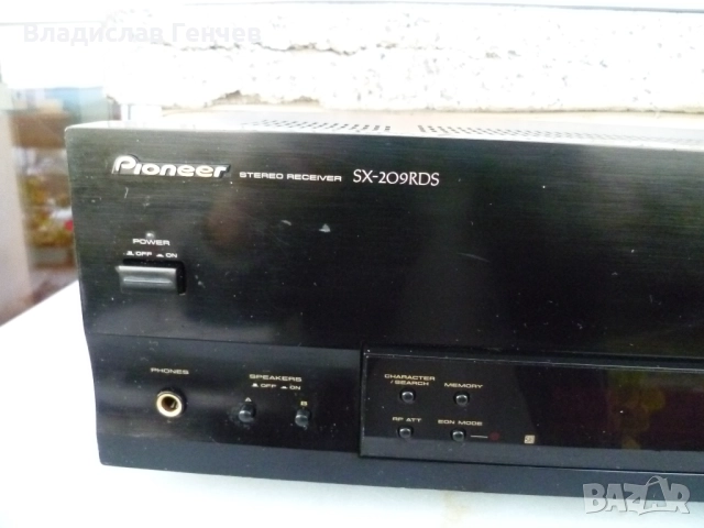 Ресийвър PIONEER SX-209 RDS, снимка 5 - Ресийвъри, усилватели, смесителни пултове - 52179757