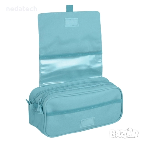 Несесер за училище, Син, 22x9x11см., снимка 3 - Ученически пособия, канцеларски материали - 51679306