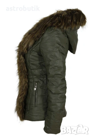 Шикозно кожено яке , снимка 3 - Якета - 54150117