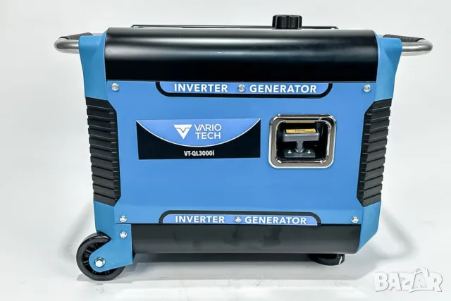 Генератор бензинов инверторен Vario Tech VT-QL3000i, снимка 4 - Генератори - 55896136