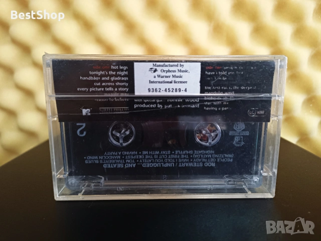 Rod Stewart - Unplugged ...and seated, снимка 2 - Аудио касети - 53338476