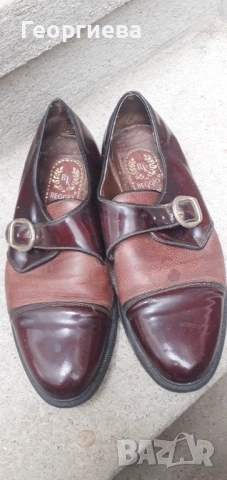 Официални обувки естествена кожа 