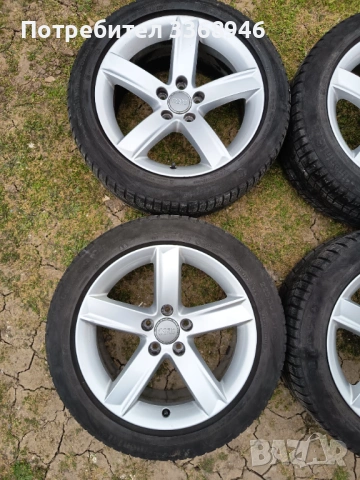 Джанти Audi Оригинални 17" 5x112 ET28, снимка 3 - Гуми и джанти - 53910129