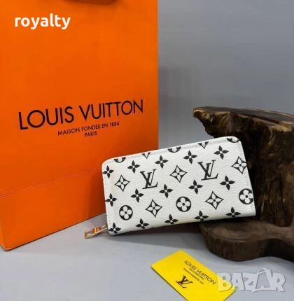 Louis Vuitton Ново Дамско Кожено Портмоне Луи Витон 