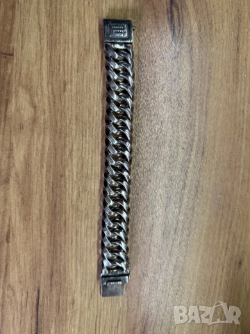 Buddha to Buddha Chain Big  -сребърна гривна, снимка 3 - Гривни - 50364843