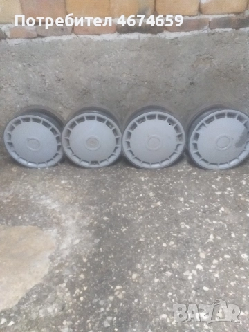 Железни джанти за BMW E30 с оригинални тасове