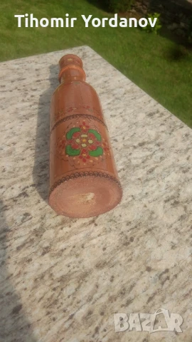 Дървена бутилка за ракия., снимка 6 - Антикварни и старинни предмети - 50787488